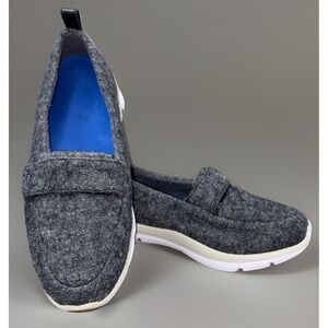 Dr. Comfort Autumn Casual Espadrille Wool Shoe with Gel Insert Hook Loop Walking